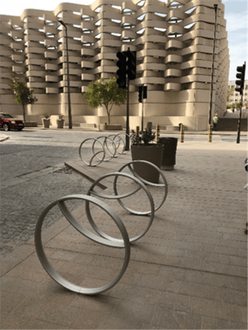 Special aluminum extrusions - urban design furniture