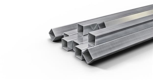 profilés tubes carrés aluminium