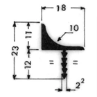Extruded aluminum handles