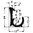 Aluminum drainers and water deflectors