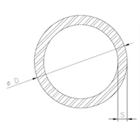 Aluminum round tubing