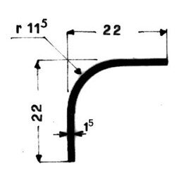 Corner elements with special cross-sections - Art 3291