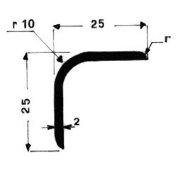 Corner elements with special cross-sections - Art 3320