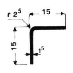 Corner elements with special cross-sections - Art 3744