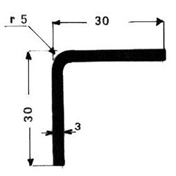 Corner elements with special cross-sections - Art 3745