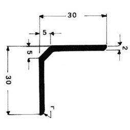 Corner elements with special cross-sections - Art 3747