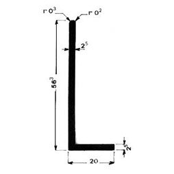 Corner elements with special cross-sections - Art 3754