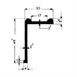 Corner elements with special cross-sections - Art 3740